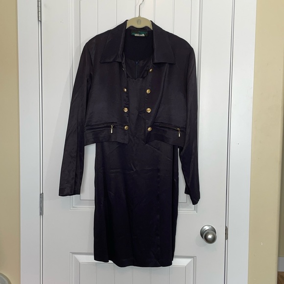 Dress with matching jacket. - Picture 2 of 4